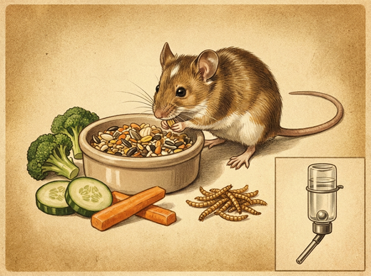 What Do Pet Mice Actually Eat