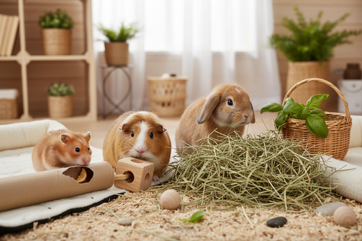 Why Foraging Is Great Enrichment for Small Pets