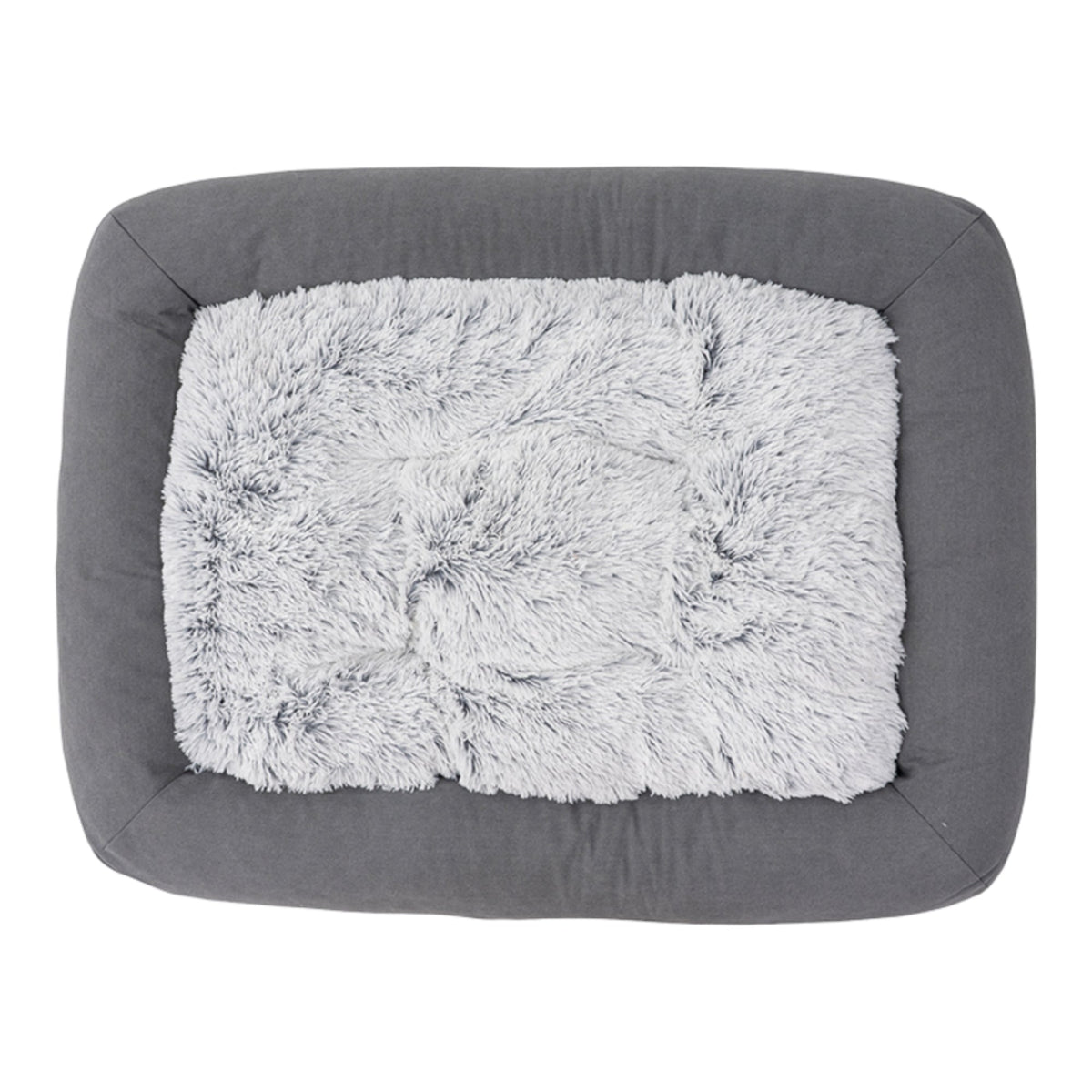 Tall Tails Dog & Cat Grey All In One Bed, 28" x 22"