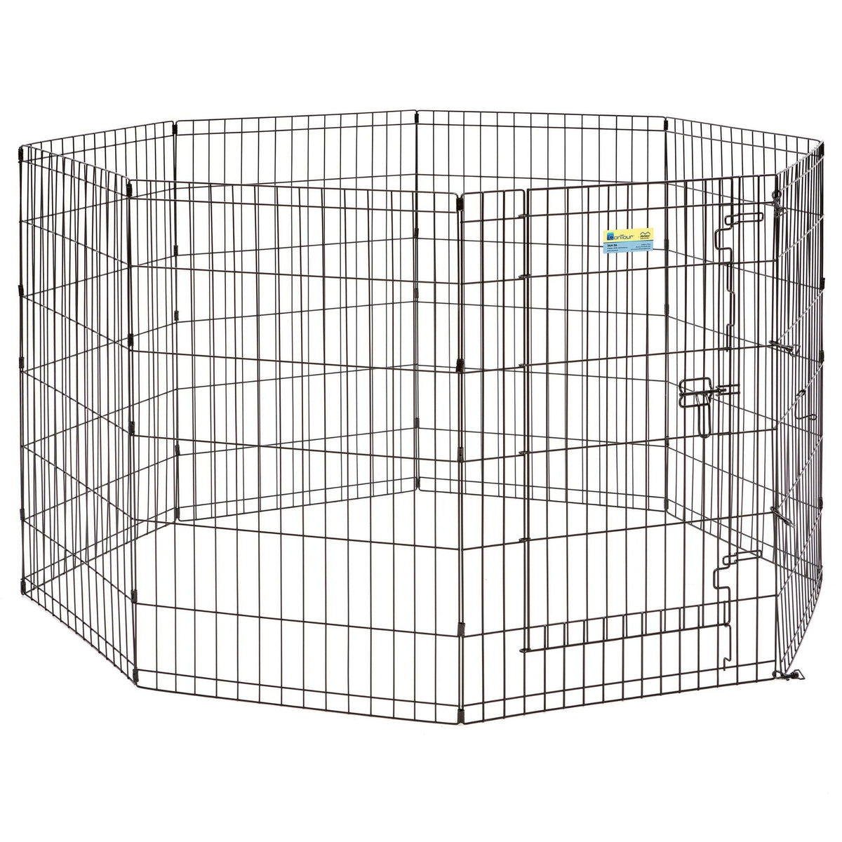 MidWest Homes for Pets Contour Exercise Pen w/ Door 1ea/36in.