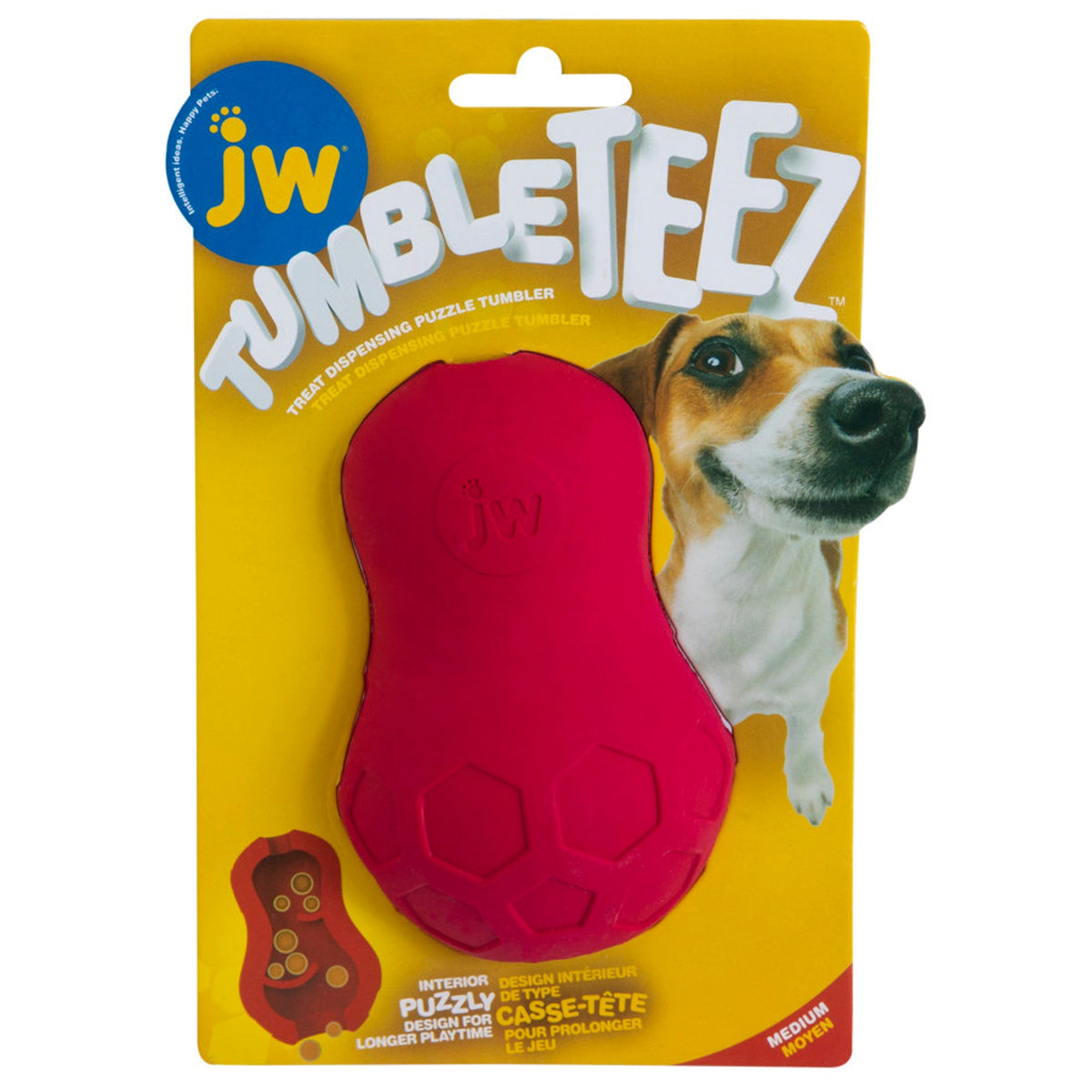 JW Pet Tumble Teez Dog Toy Medium