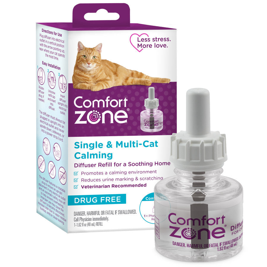 Comfort Zone Single and Multi-Cat Soothing Refill 1pk