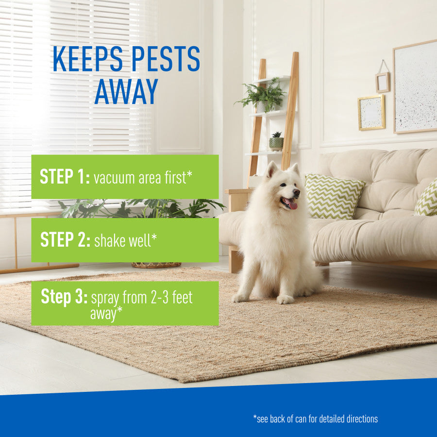 Adams Plus Flea Tick Carpet Spray, For Indoor Use 1ea/16 oz
