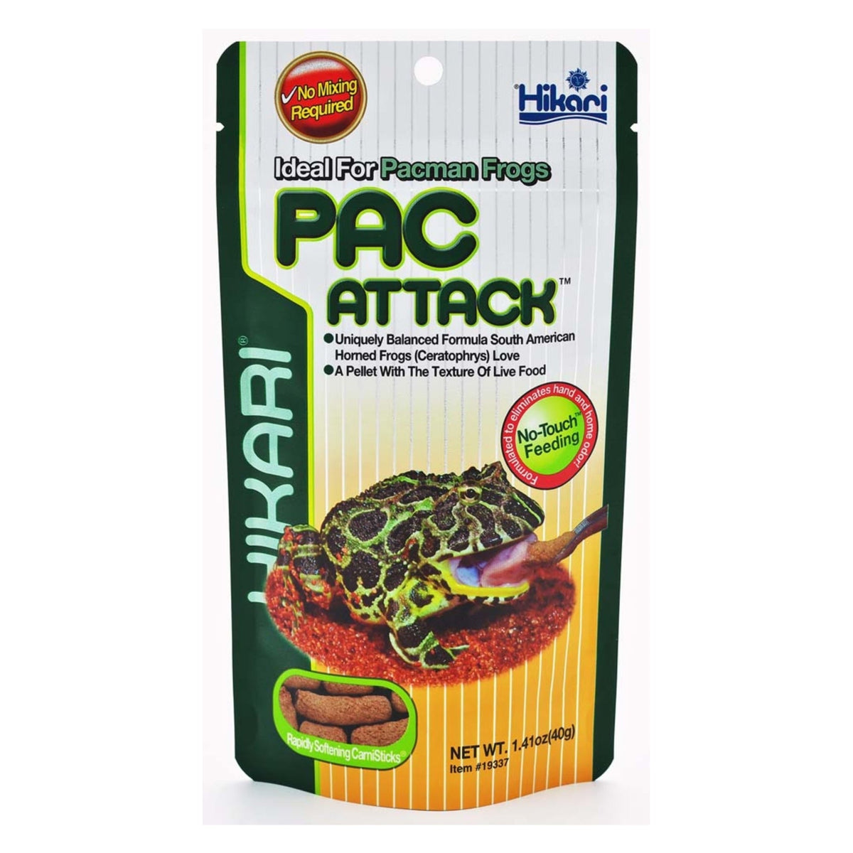 Hikari USA Packman Frog PAC Attack Wet Food 1ea/1.41 oz