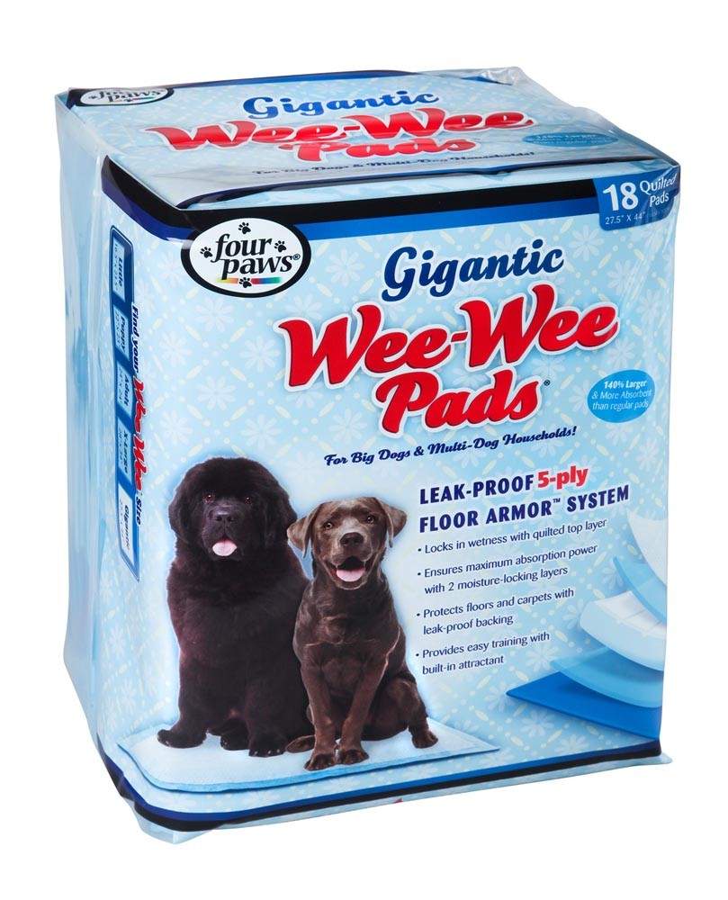 Four Paws Wee Wee Pads Gigantic 18pk