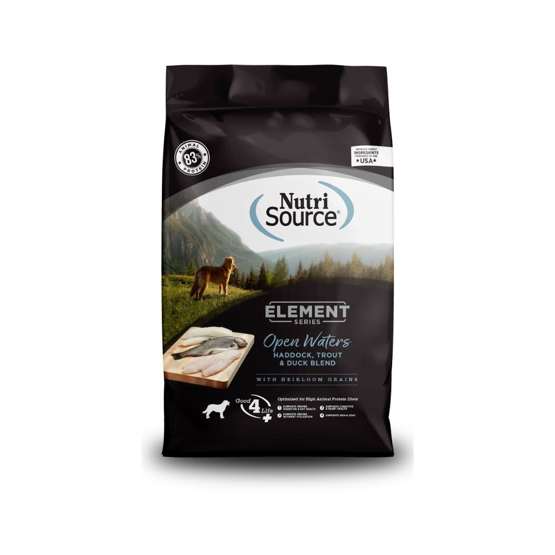 NutriSource Element Series Dry Dog Food Open Waters 24lb