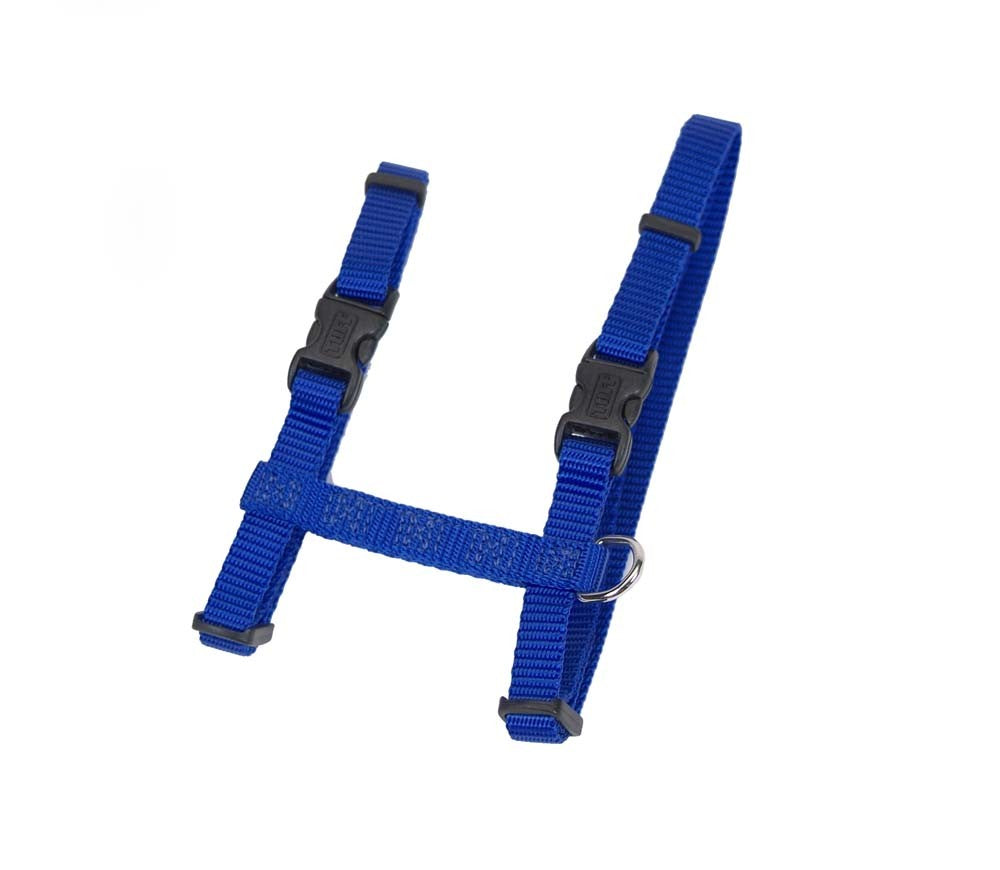 Coastal Figure H Adjustable Nylon Cat Harness Blue 3/8X10-18in
