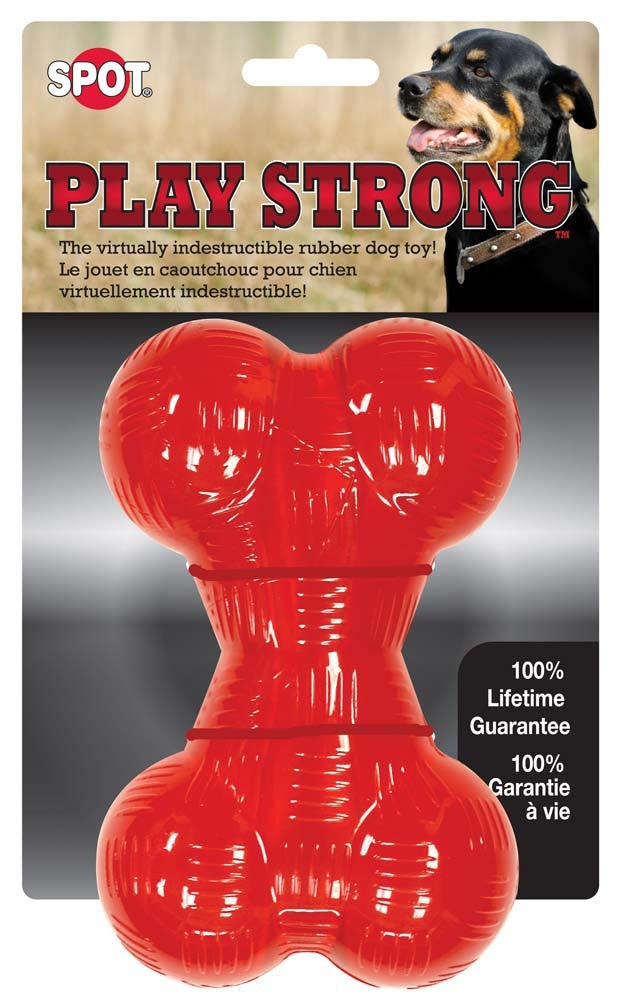 Spot Play Strong Dog Toy Bone 6.5in
