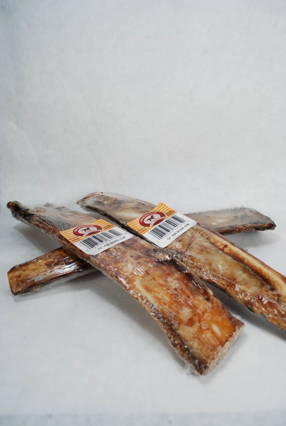Smokehouse USA Made Rib Bones Shelf Display Box 12in/24ct