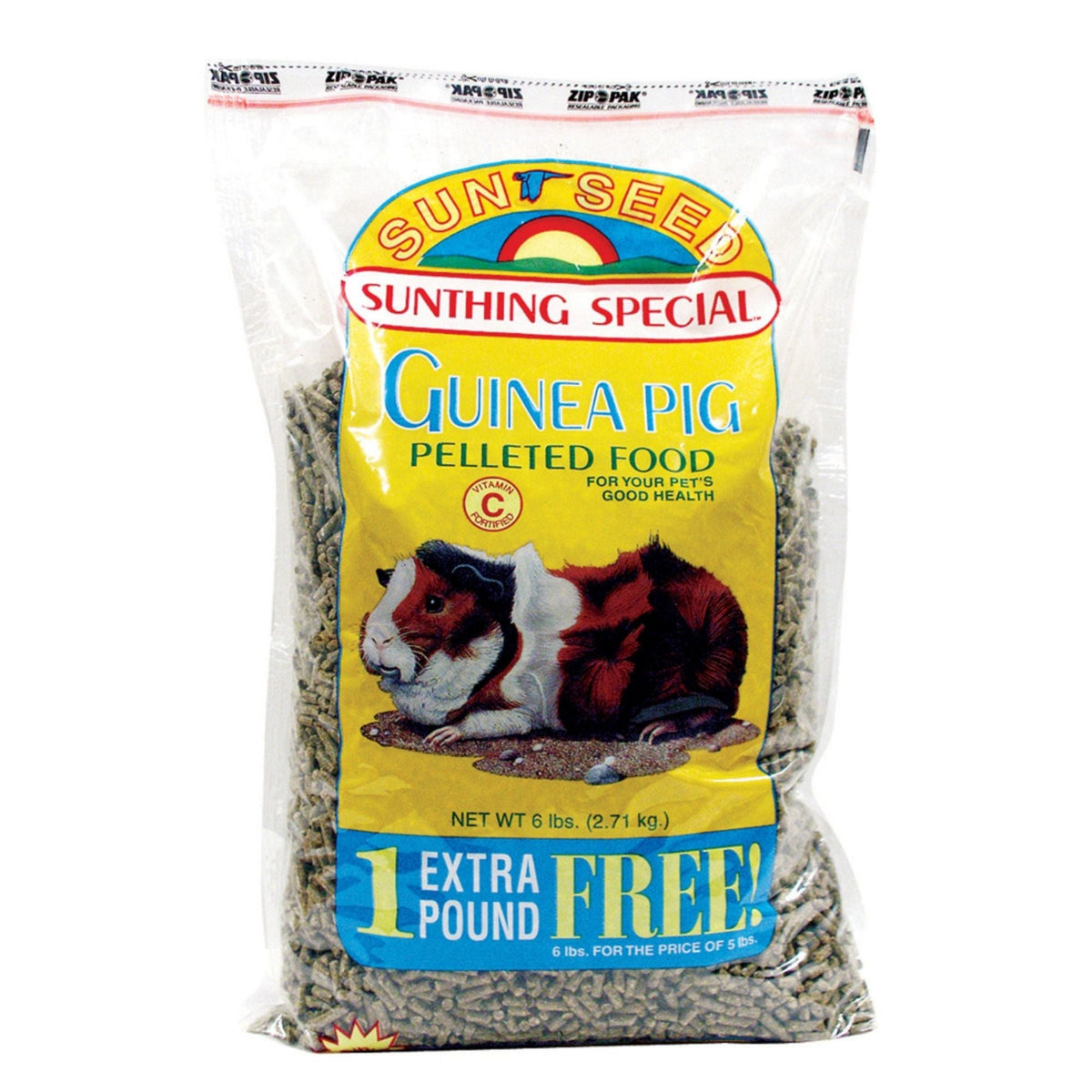 Sun Seed SunBasics Guinea Pig Pellets Food 1ea/6 lb