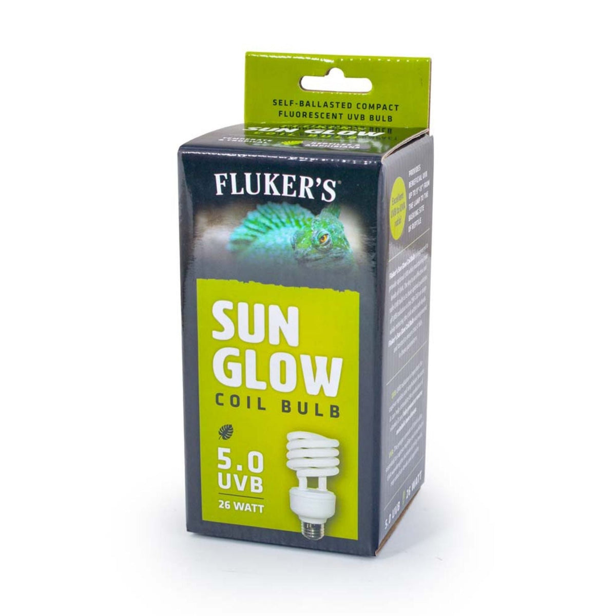 Fluker's Sun Glow 5.0 UVB Tropical Fluorescent Bulb White 1ea/26 W