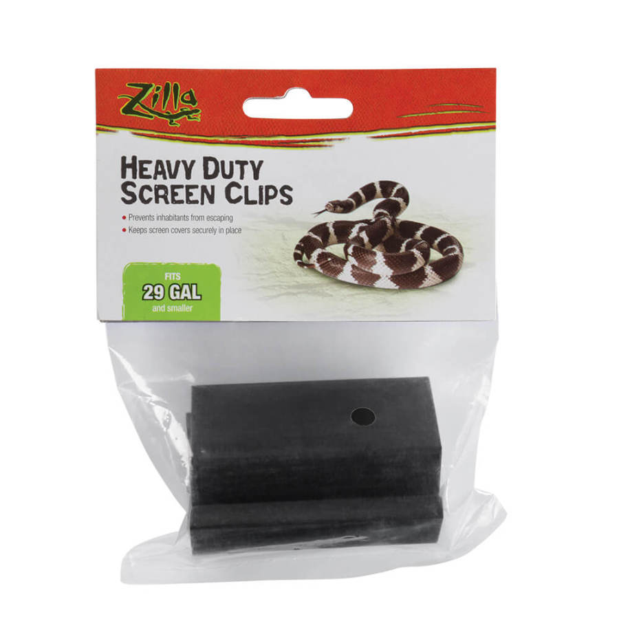 Zilla Small Screen Cover Metal Clips, 29G>