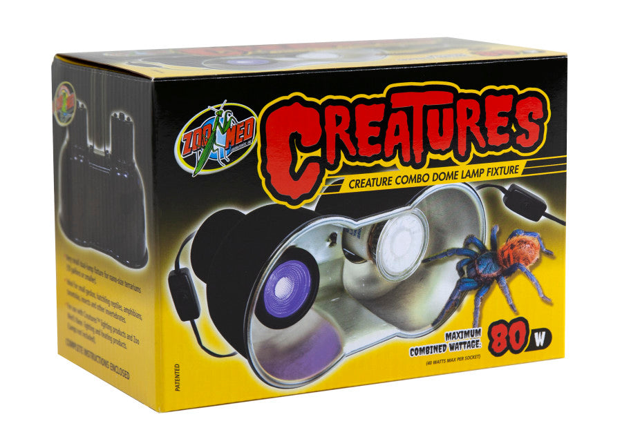 Zoo Med Creature Combo Dome Lamp Fixture 80w