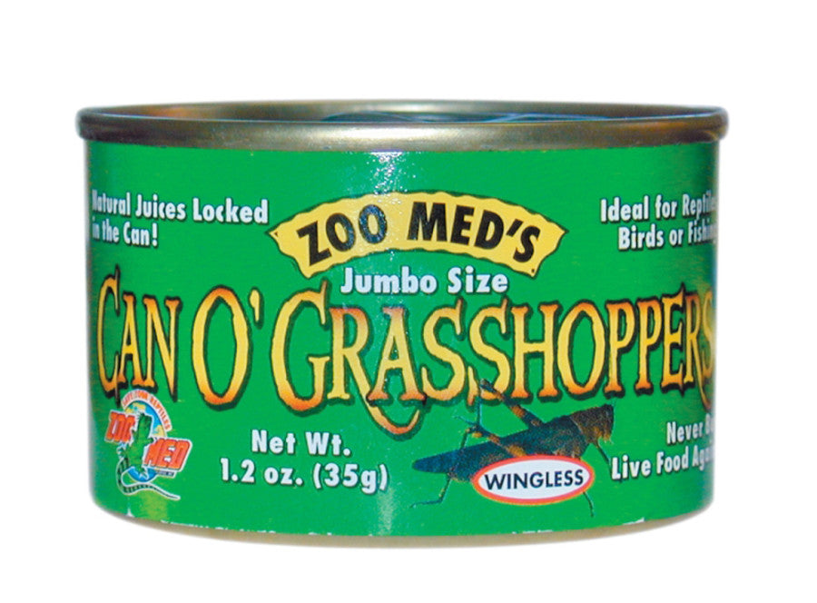 Zoo Med Can O' Grasshoppers 1.2oz