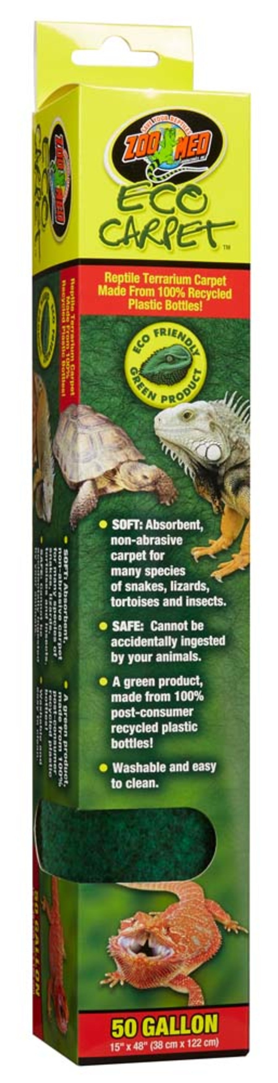 Zoo Med Eco Carpet Green 50 gal