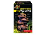 Zoo Med Repti Rapids LED Rock Waterfall Brown Small