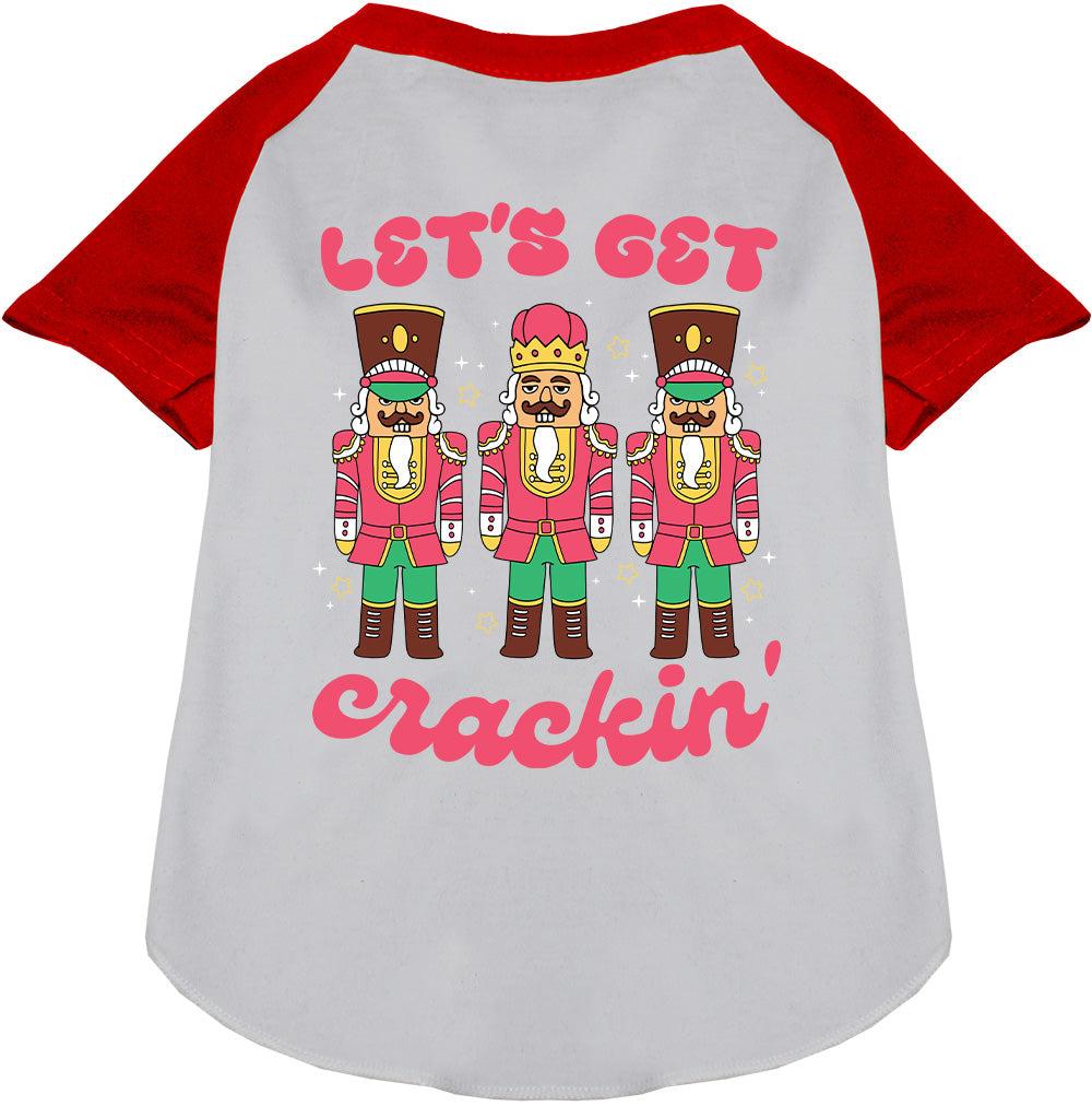 Let's Get Crackin' Pet Raglan Shirt