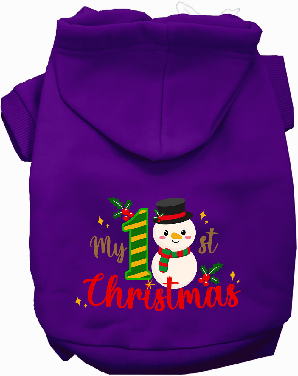 My 1st Christmas Pet Hoodie