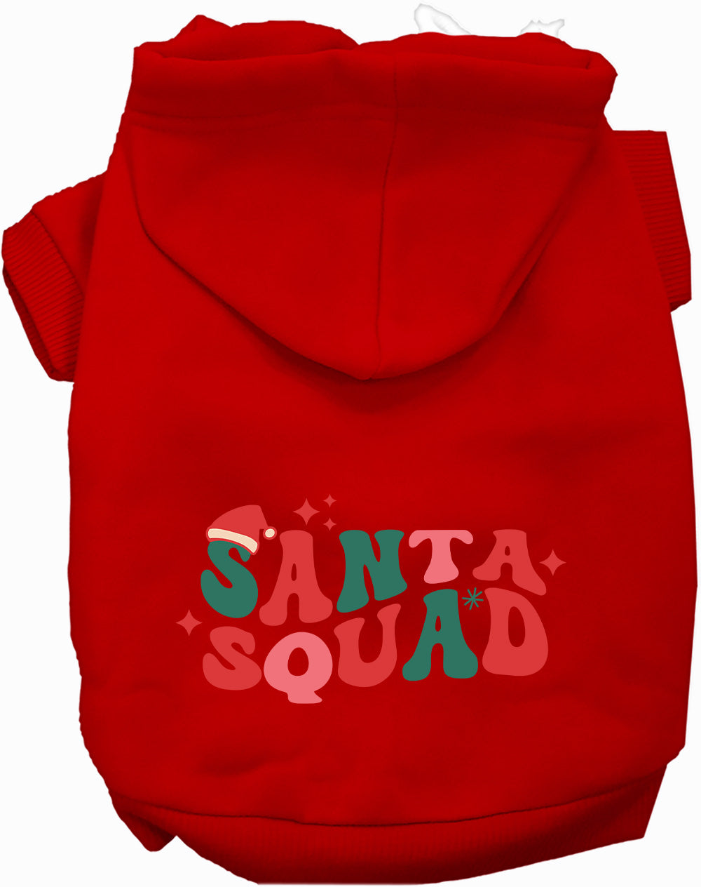 Santa Squad Christmas Pet Hoodie