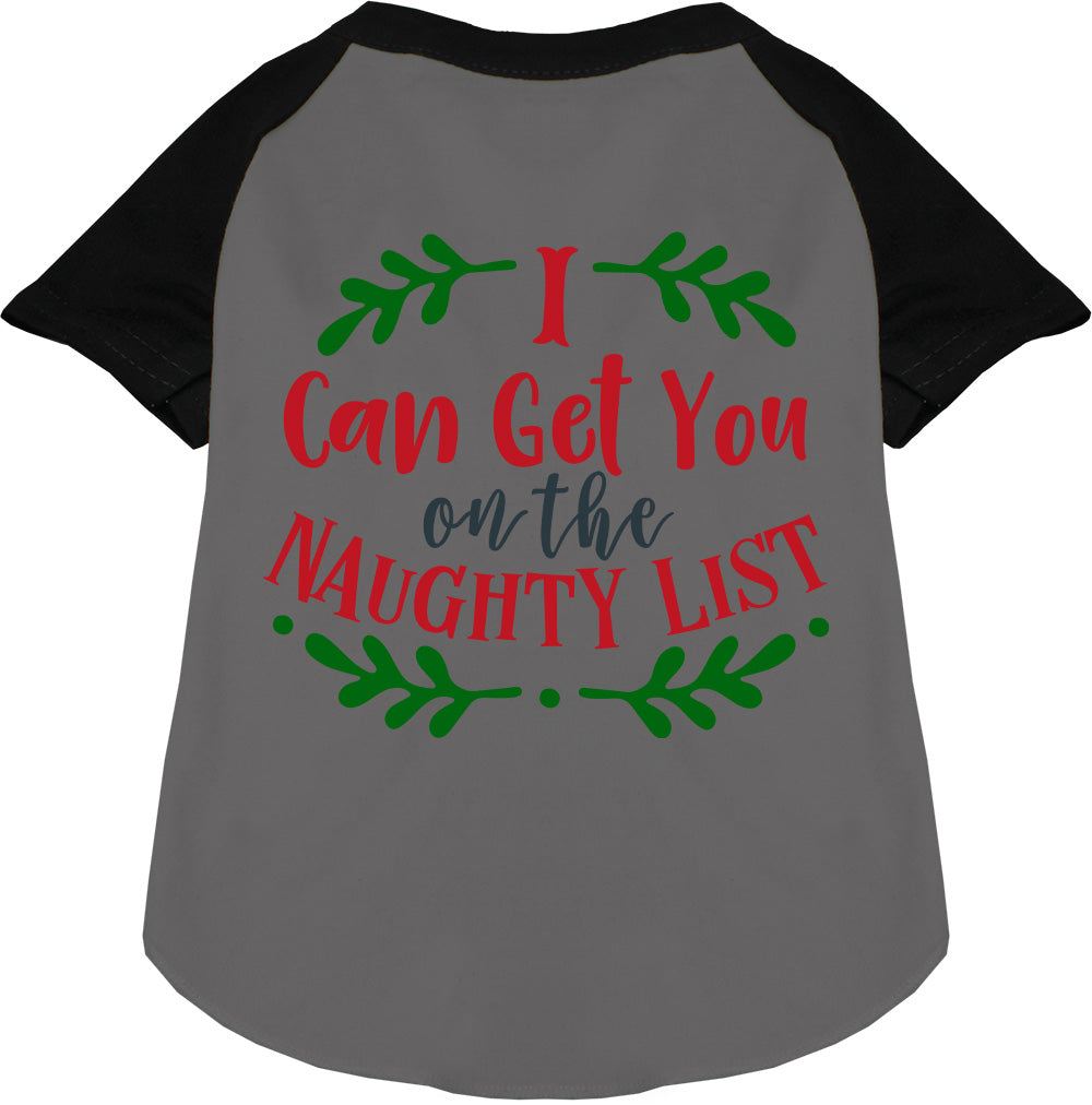 Can Get You on the List Pet Raglan Shirt