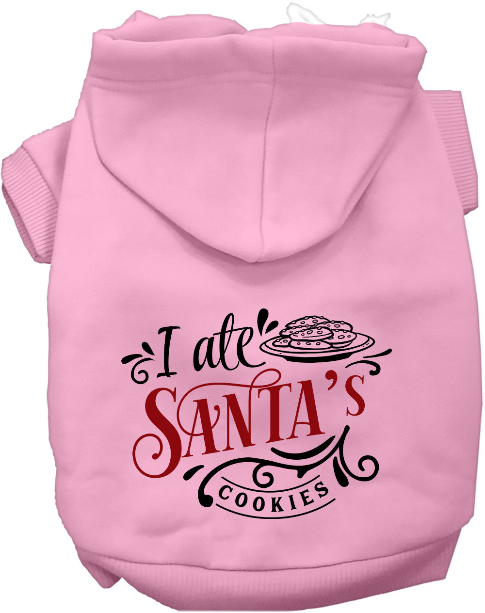 I Ate Santa's Cookies Pet Hoodie