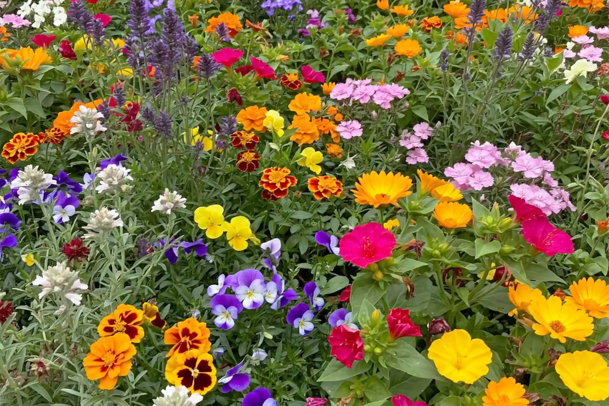 Assorted Flower Seeds Pack - Non-GMO Variety - Ferry Morse - 182 Seeds for Garden, Landscape, Pollinator Attracting