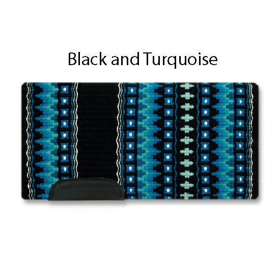 1313DOM-40 Domino 40X34 New Zealand Wool Saddle Blanket