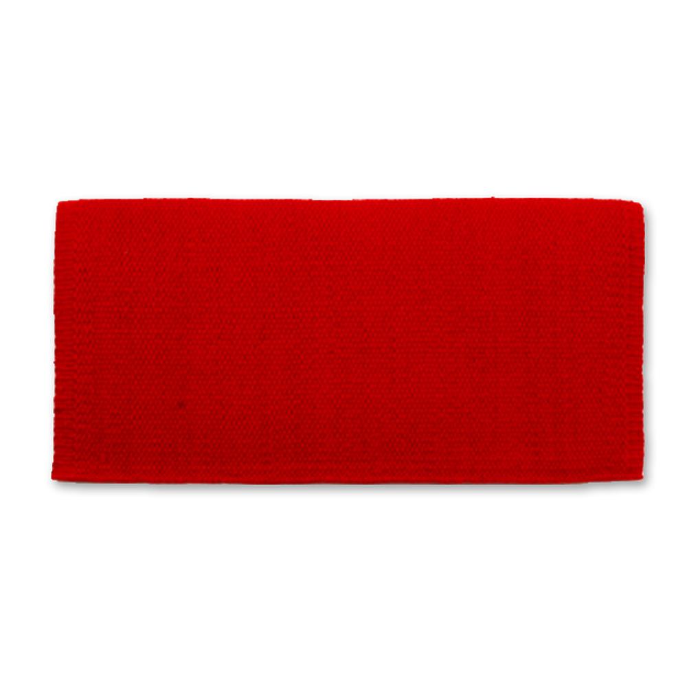 1314A-28 San Juan 34X30 Show Red New Zealand Wool Saddle Blanket
