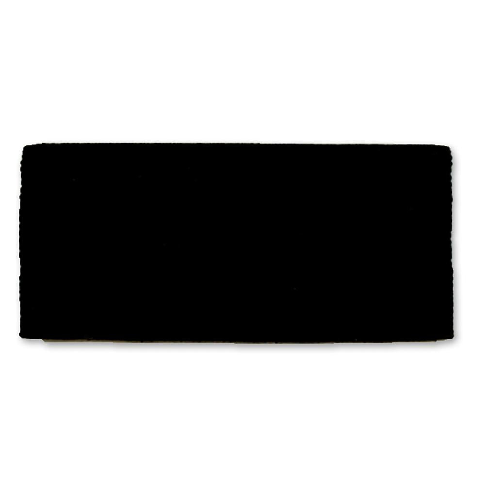 1314C-18 San Juan Solid Black 38x34 New Zealand Wool Saddle Blanket
