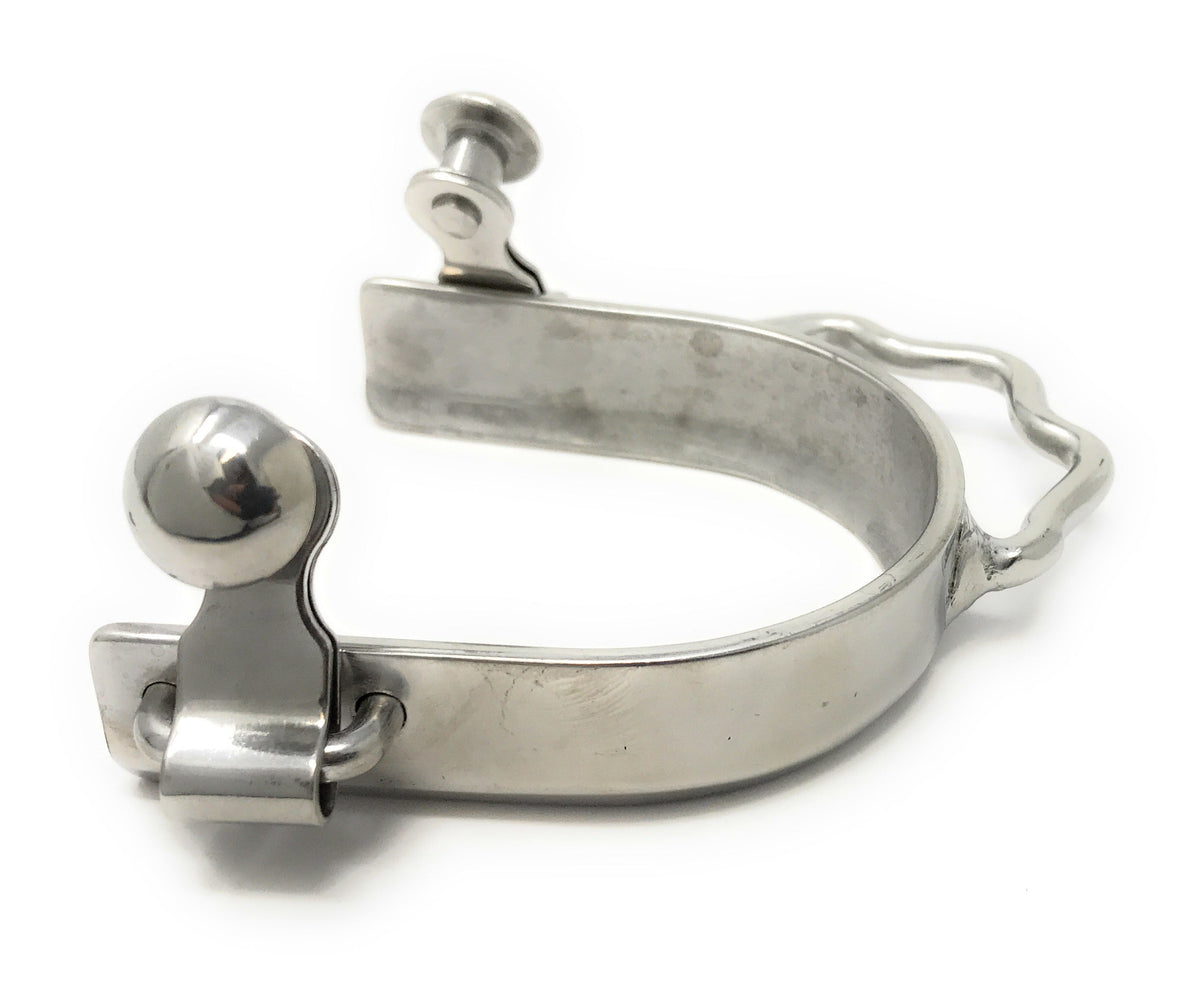 AJ Tack Youth Stainless Steel Bumper Spurs