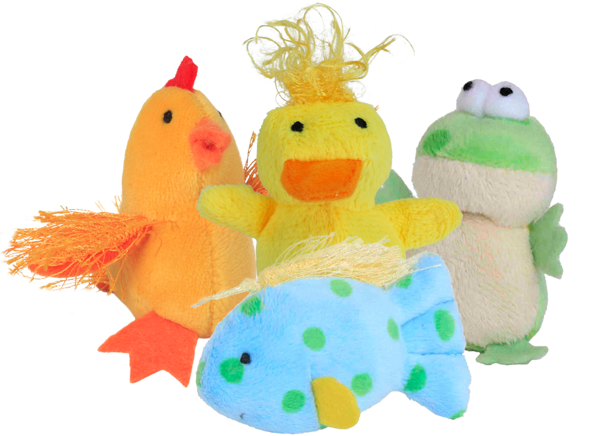 Multipet Look Who's Talking® for Cats Assorted Animals 3"