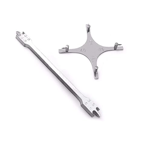 Boone Bracket Gauge (3.5mm, 4mm, 4.5mm, 5mm)