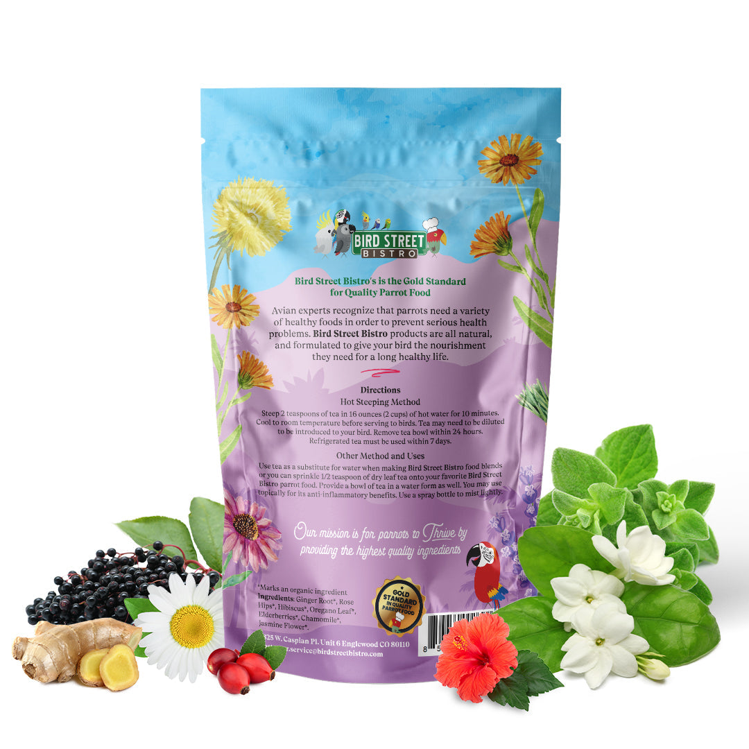Halcyon Parrot Tea