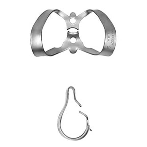 Rubber Dam Clamp (Molar Winged) #8A