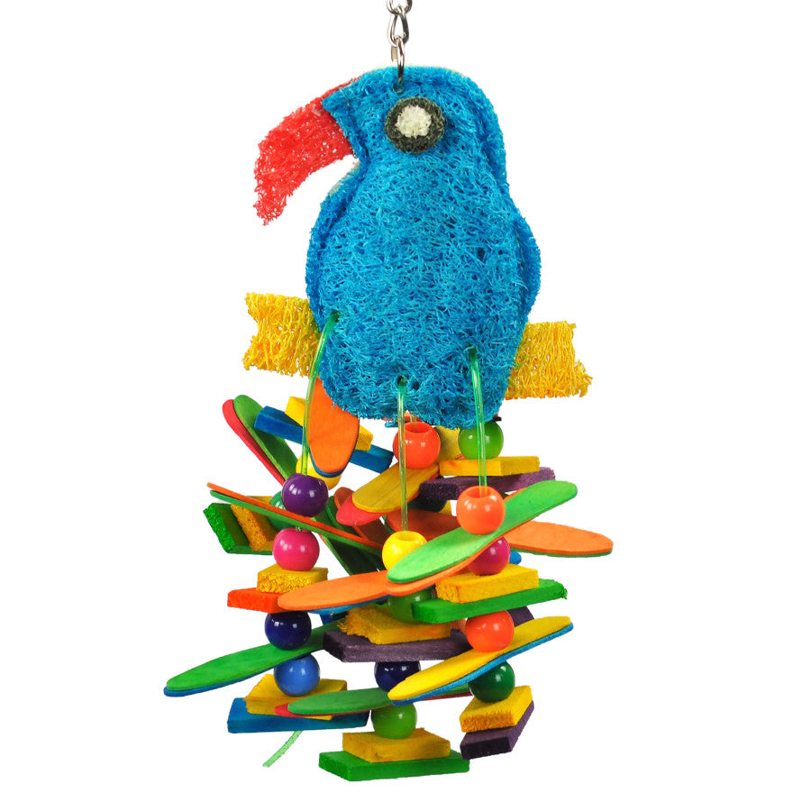 A&E Cage Happy Beaks Toucan Sam Bird Toy