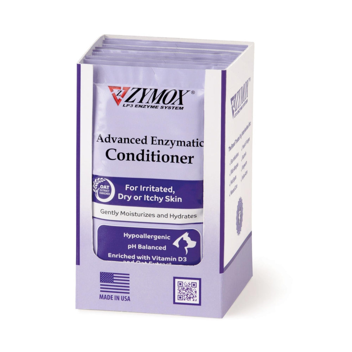 Zymox Advanced Enzymatic Conditioner Foil Pack POP 1ea/.75oz., 10 ct Default Title