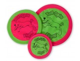 Booda Tail Spin Flyer Dog Toy Multi-Color 7 In