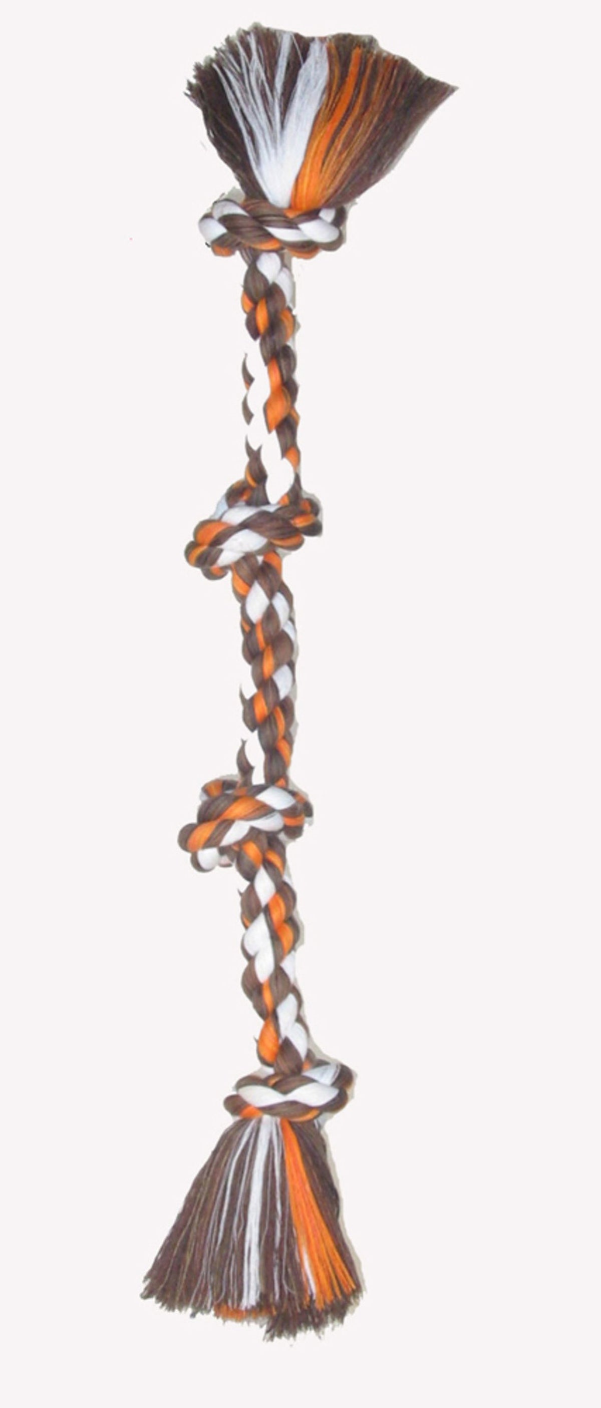 Mammoth Cotton Blend Color 4 Knot Rope Tug Large 27in