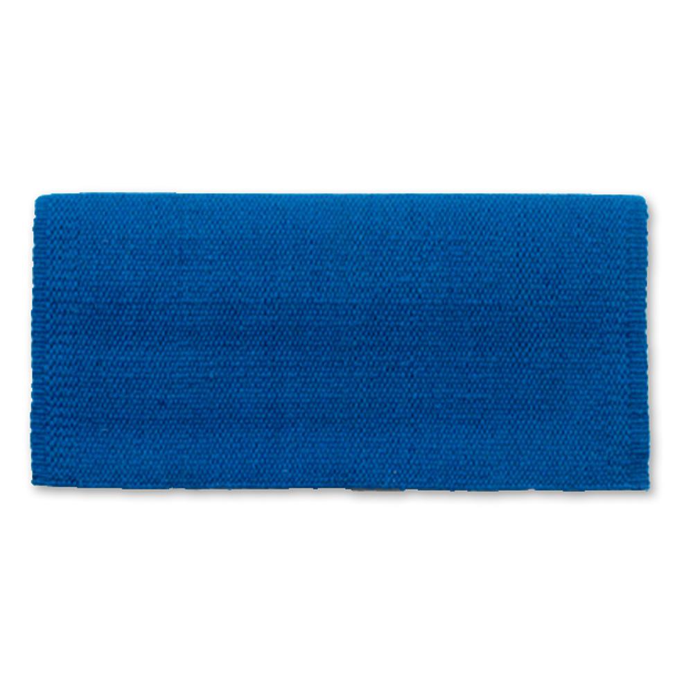 1314-33 San Juan Solid Show Turquoise 36x34 New Zealand Wool Saddle Blanket TURQUOISE