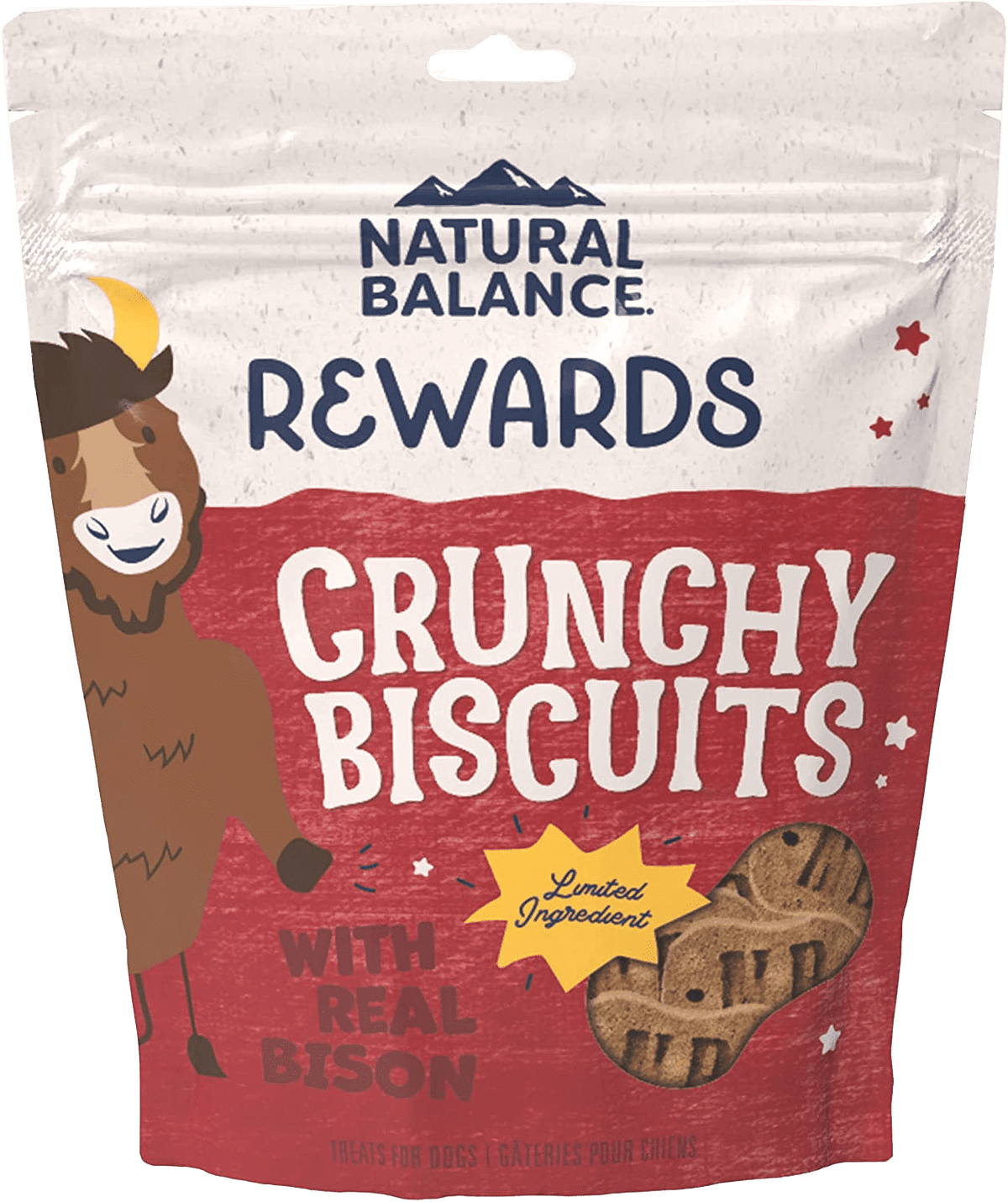 Natural Balance L.I.T. Dog Treat Sweet Potato & Bison 14oz