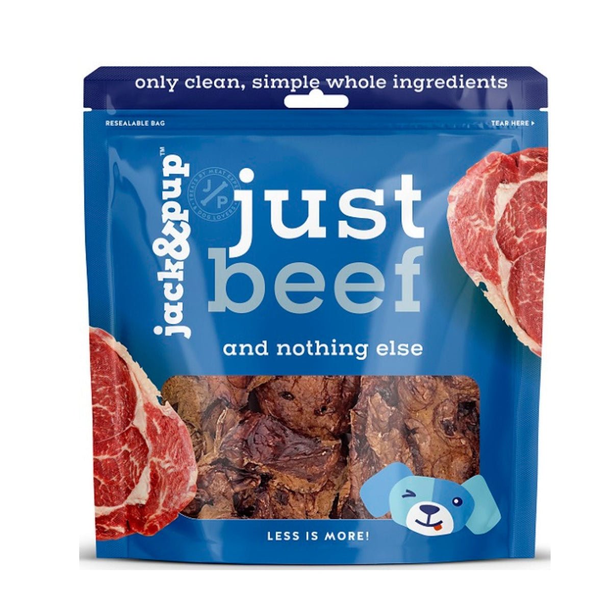 Jack & Pup Dog 10oz. Just Beef