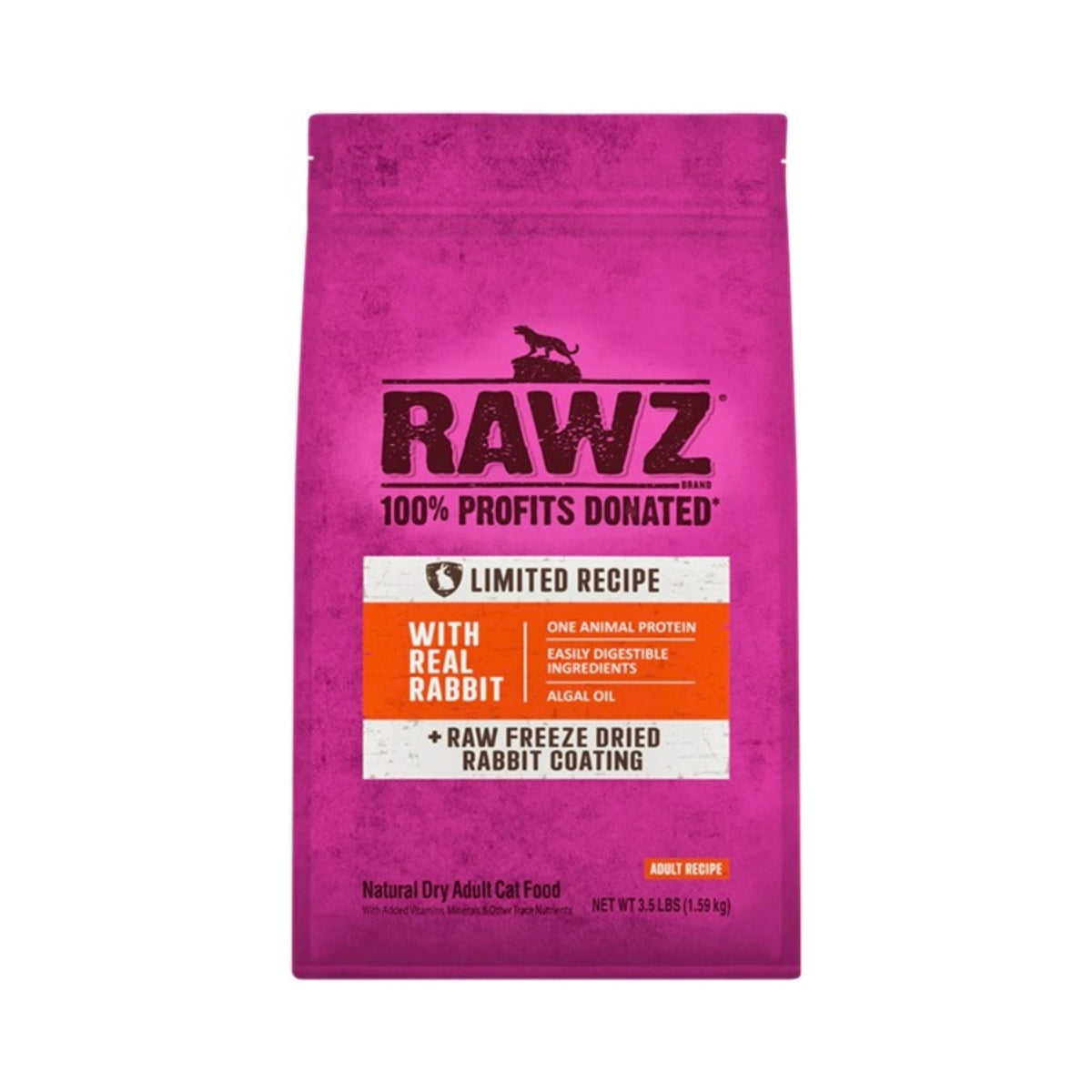 Rawz Limited Ingredients Cat Rabbit 3.5Lb