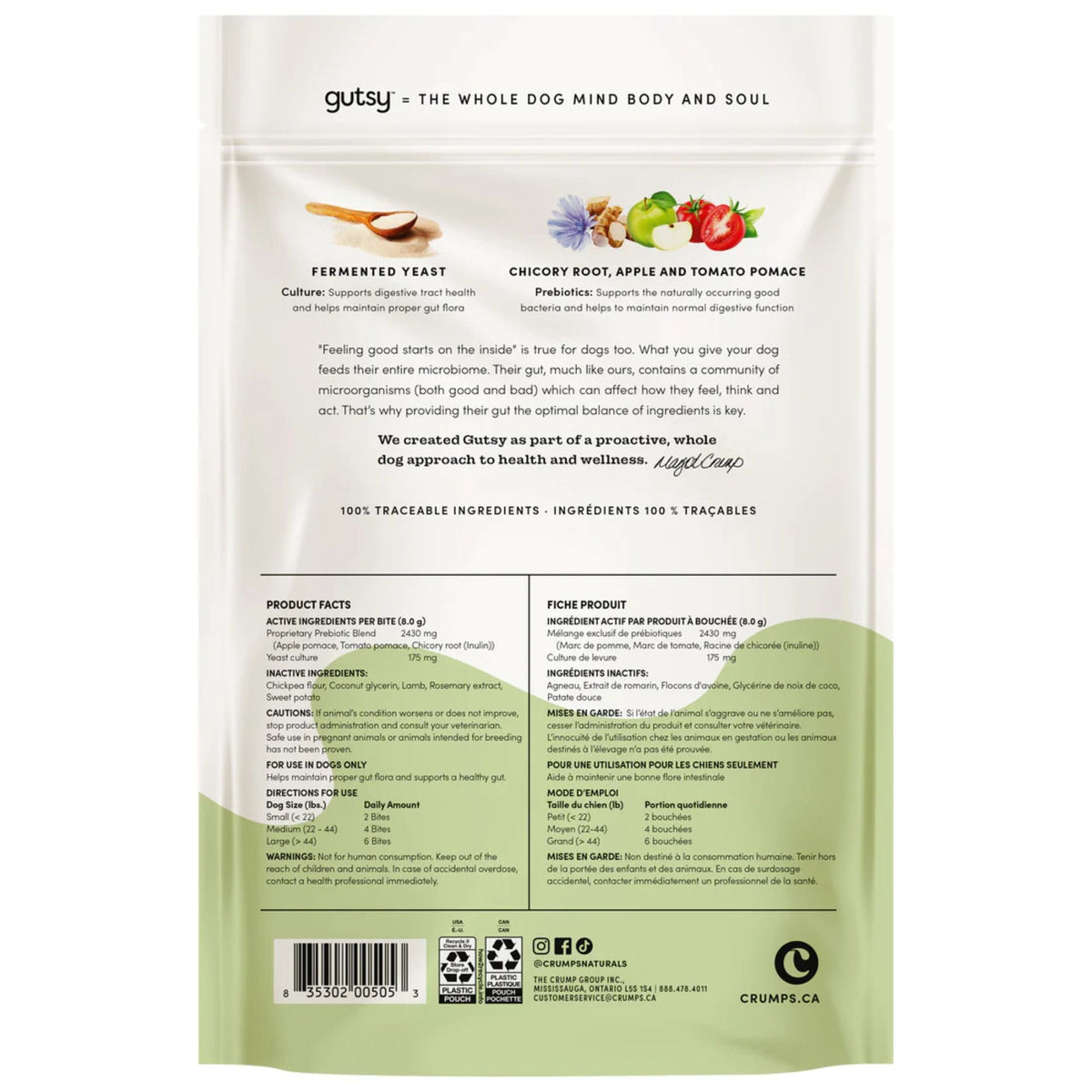 Crumps Cat 3.2oz. Gutsy Balance Bites