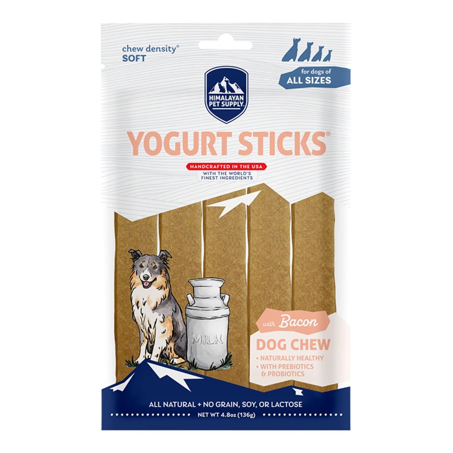 Himalayan Dog Yogurt Sticks Bacon 4.8oz.