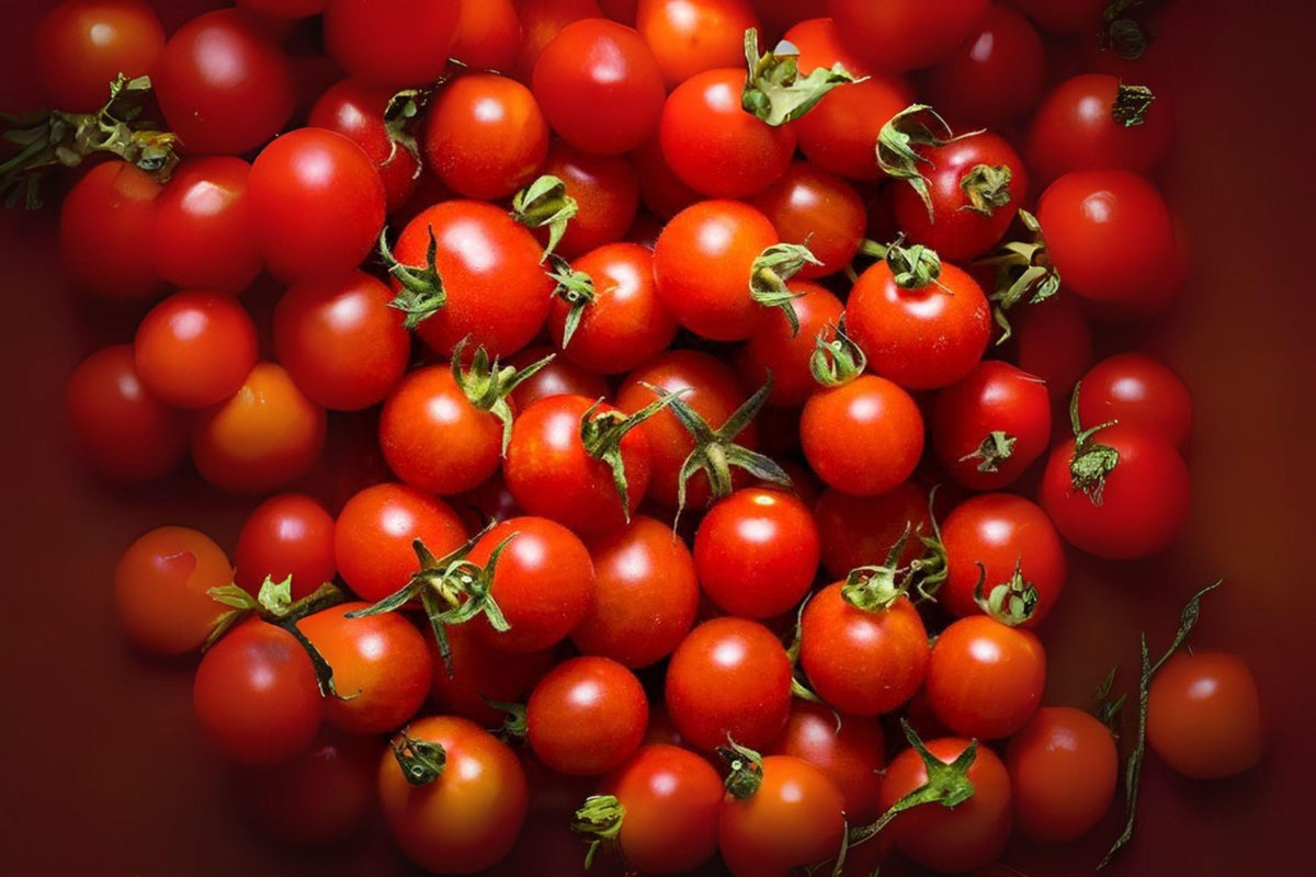 Tomato Red Cherry Seeds, Heirloom, Sweet Juicy Flavor, Small Round Fruits, Solanum lycopersicum, 100 mg