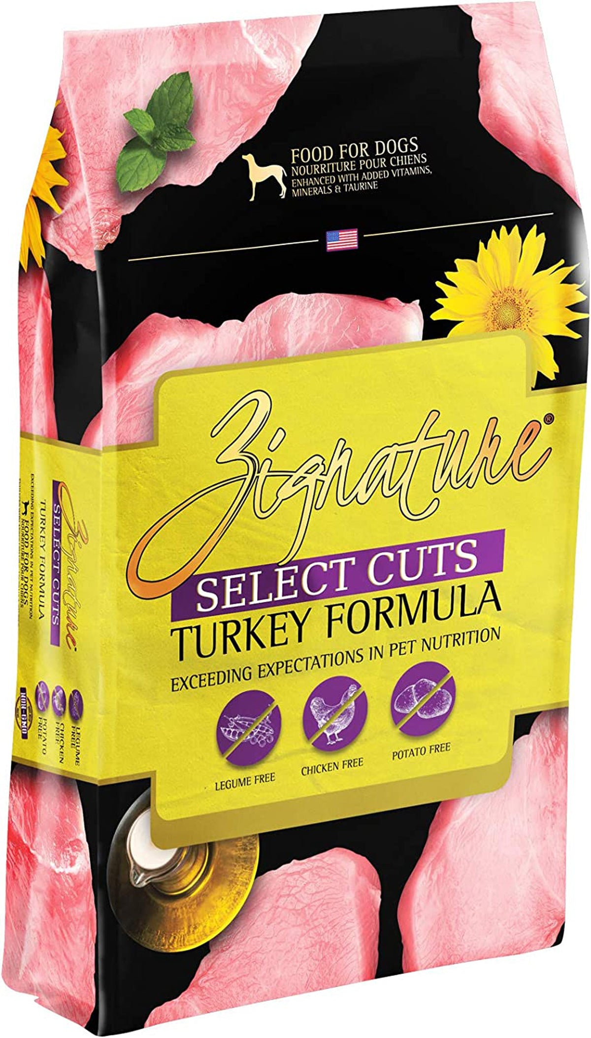 Zignature Dog 4Lb. Select Cut Turkey
