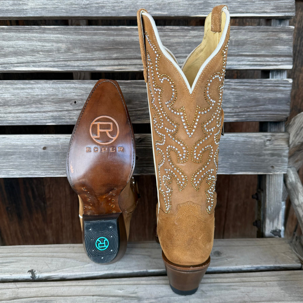 Classy Tan Suede | Roper Womens