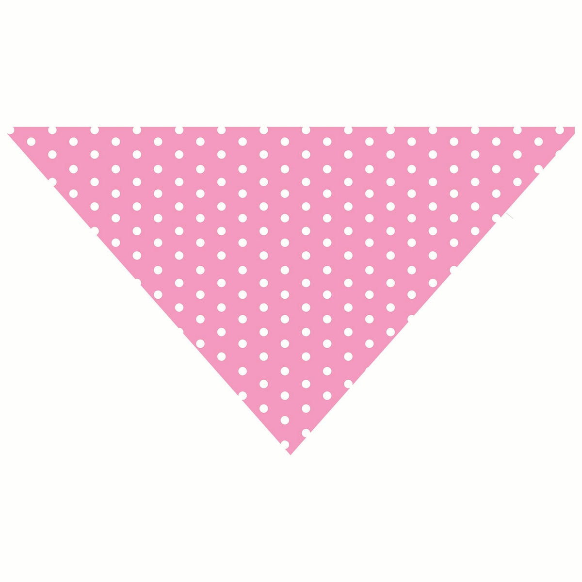 New Pink Polka Dot Dog Bandana