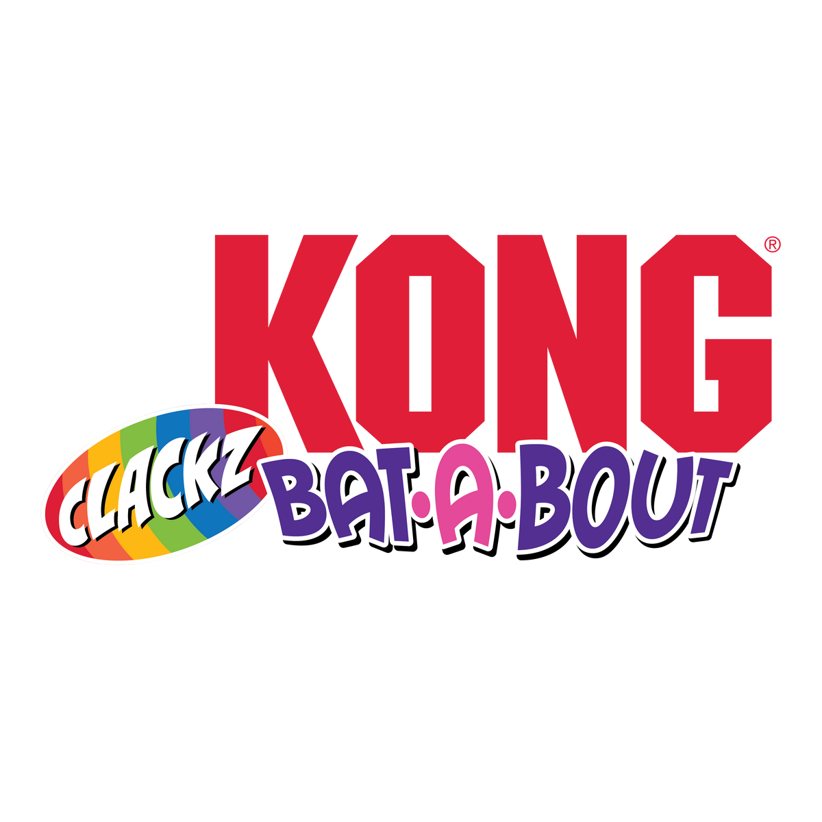 Kong Bat-A-Bout Clackz Caterpillar