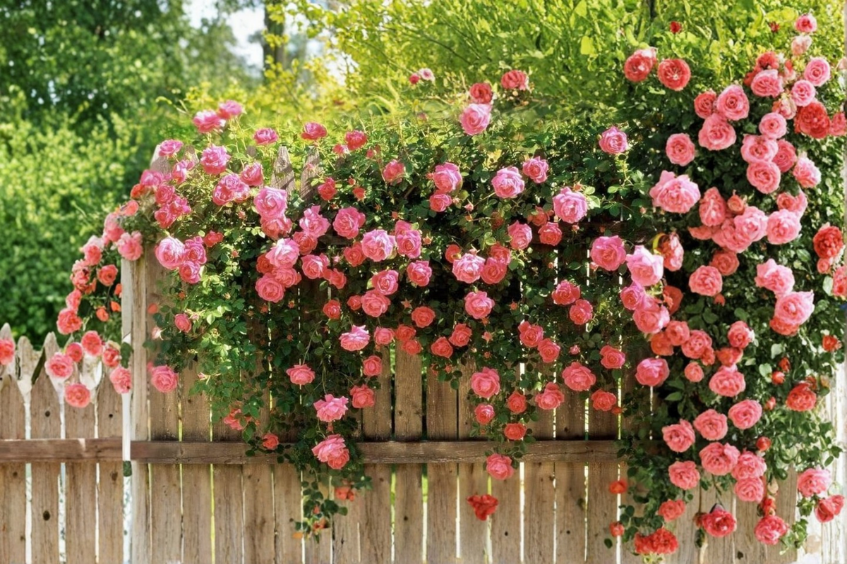 Red Climbing Rose Seeds, Fragrant Flower Vine, 20 Seeds for Outdoor Garden, Trellis & Fence, Rosa spp.